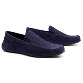 Polbut Mocassins homme cuir 2105 bleu marine 2 Polbut Mocassins homme cuir 2105 bleu marine 2