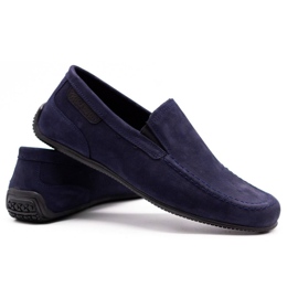 Polbut Mocassins homme cuir 2105 bleu marine 3 Polbut Mocassins homme cuir 2105 bleu marine 3