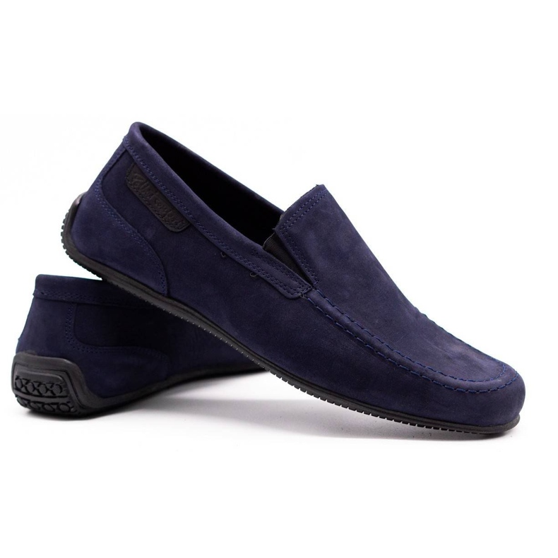 Polbut Mocassins homme cuir 2105 bleu marine 3 Polbut Mocassins homme cuir 2105 bleu marine 3