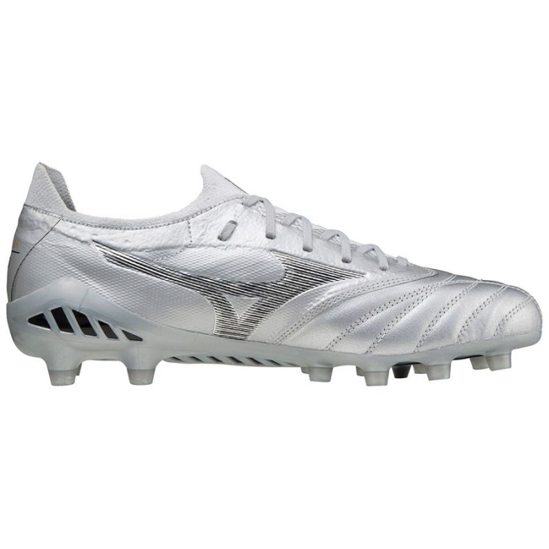 Chaussures de football Mizuno Morelia Neo Iii ß Elite Md M P1GA219103 gris argent 1 Chaussures de football Mizuno Morelia Neo Iii ß Elite Md M P1GA219103 gris argent 1