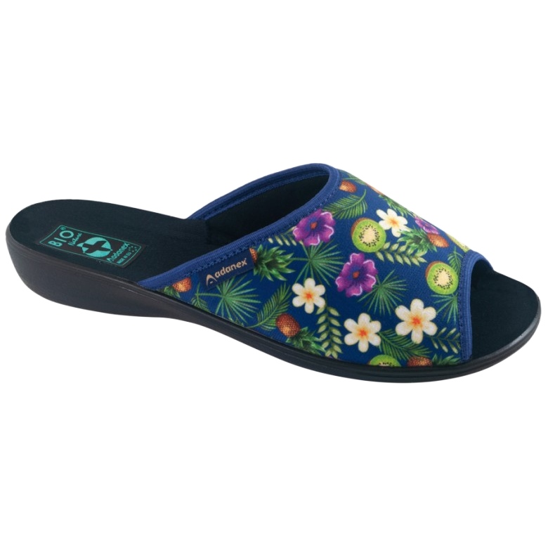 Chaussons Chaussons Kiwi Adanex DIK2 Tęg. G1/2 26061 Bleu marine violet multicolore vert 1