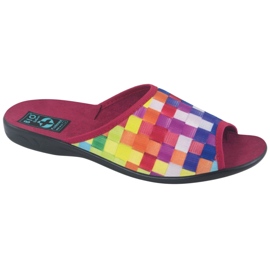 Chaussons Femme Adanex 27266 SAK1 rouge 1