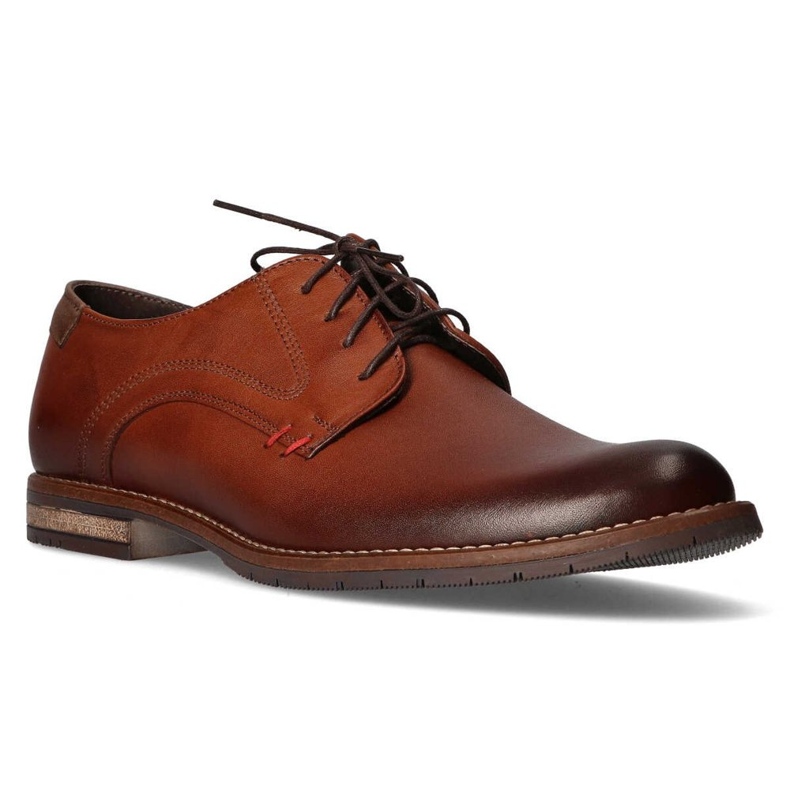 Chaussures en cuir Filippo 1836A marron clair brun 1