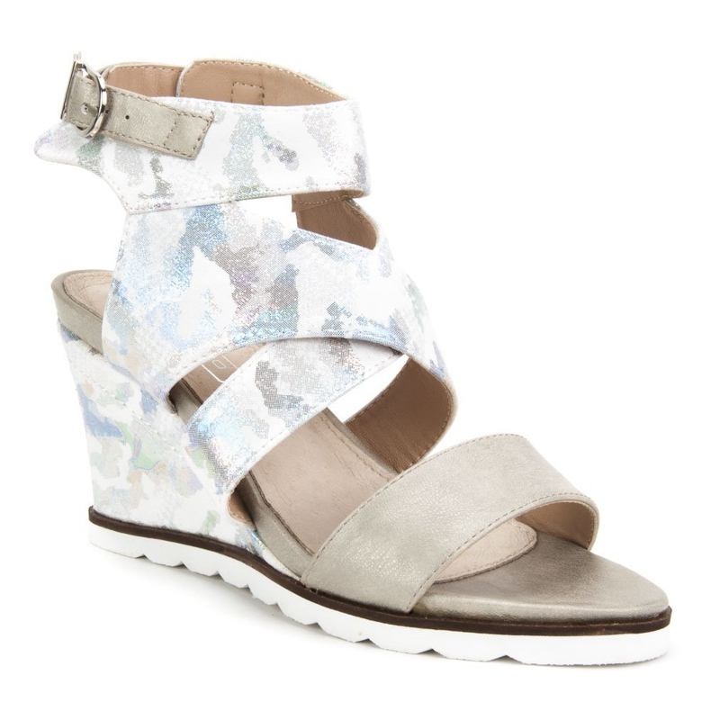 Filippo DS175/18 Sl sandales argentées gris multicolore 2