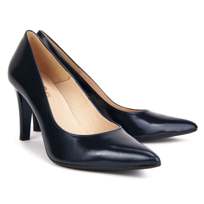 Escarpins Filippo F155 Granat Lico bleu marine 1
