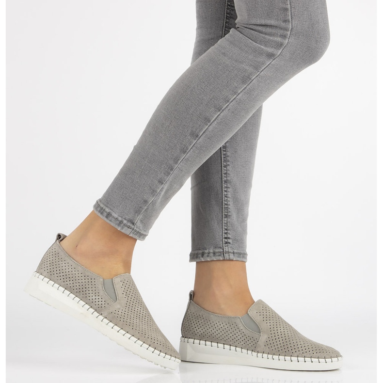 Chaussures FILIPPO DP063/19 Gr Gris bleu marine 1
