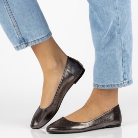 Filippo DP795/19 ballerines Gf graphite gris 2