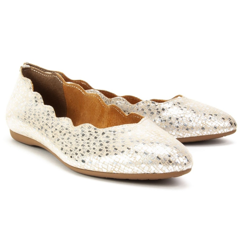 Ballerine Filippo H31-319 Multicolore doré 2