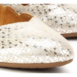 Ballerine Filippo H31-319 Multicolore d'or 4