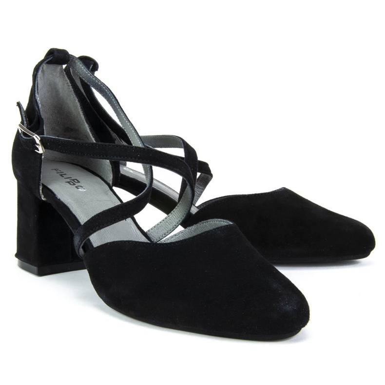 Filippo 04070-01 / 22-1 Escarpins Noirs 2