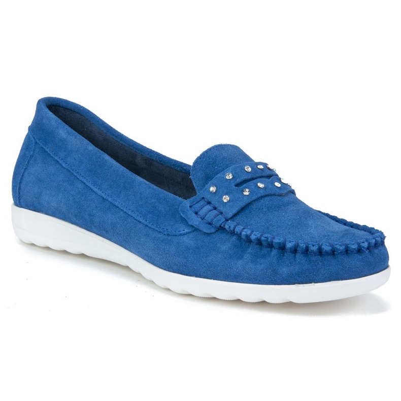 Filippo 10092 W. Mocassins bleus 1