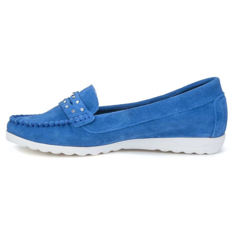 Filippo 10092 W. Mocassins bleus 2