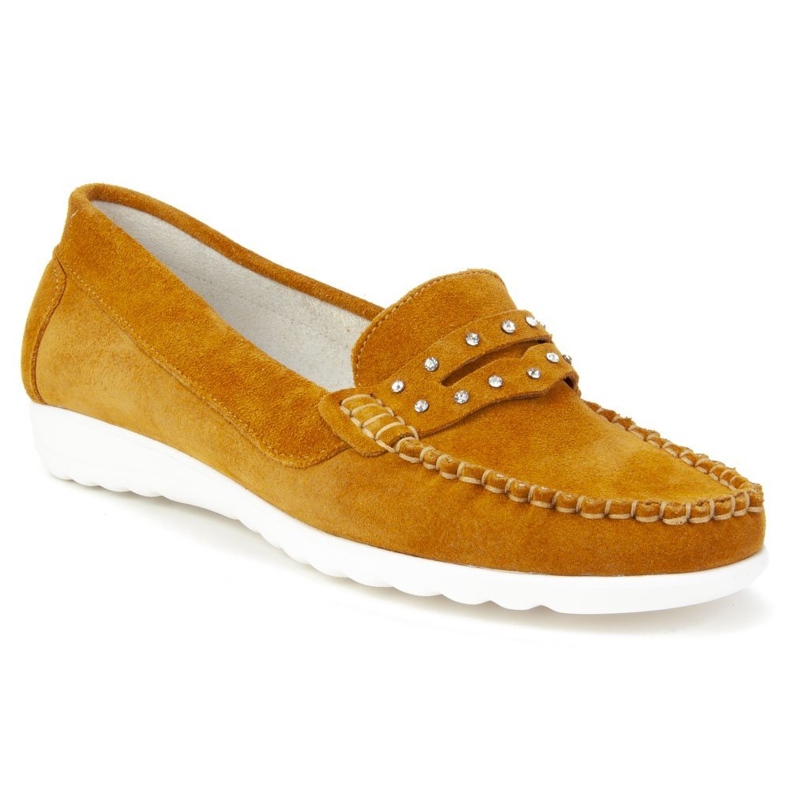 Mocassins Filippo 10092 W. Moutarde jaune 1