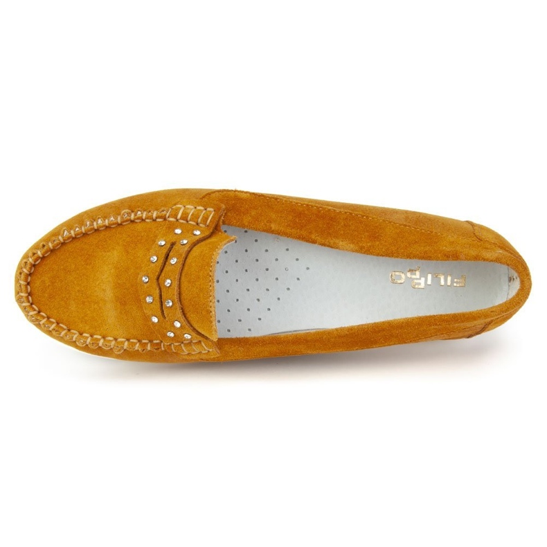 Mocassins Filippo 10092 W. Moutarde jaune 2