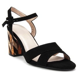 Filippo DS775 / 19 Bk Sandales noires 1