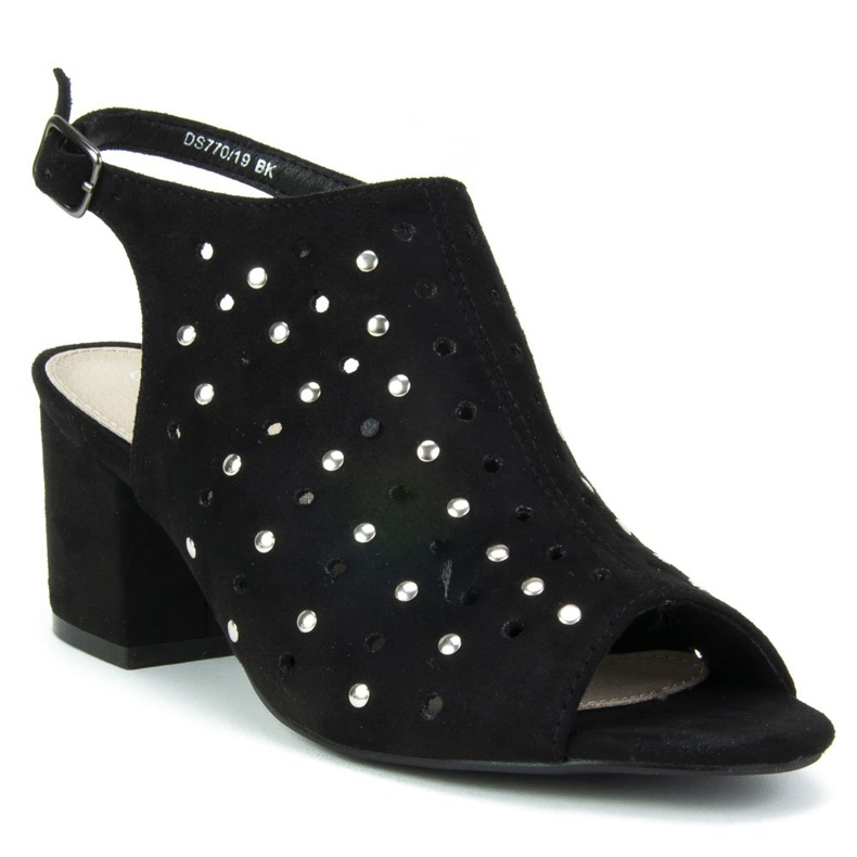 Filippo DS770 / 19 Bk Sandales noires le noir 1 Filippo DS770 / 19 Bk Sandales noires le noir 1