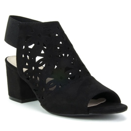 Filippo DS771 / 19 Bk Sandales noires 1