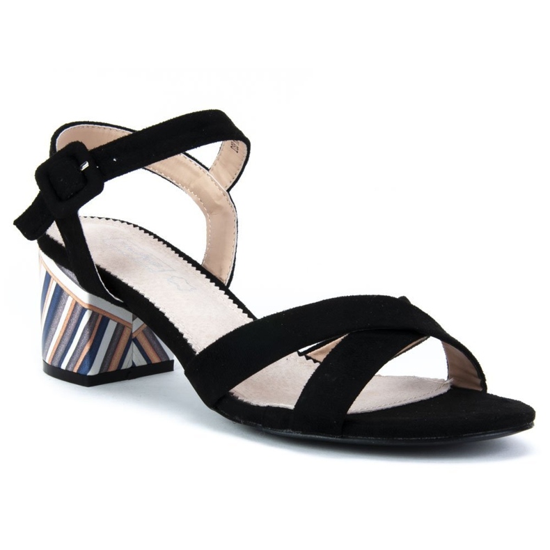 Filippo DS818 / 19 Bk Sandales noires 1