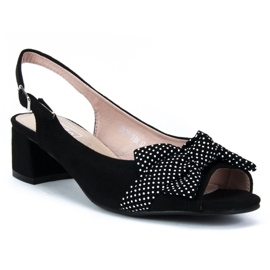 Filippo DS788/19 Bk sandales noires 1