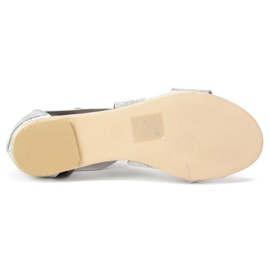 Filippo DS780/19 Si Argent sandales gris d'or jaune 3