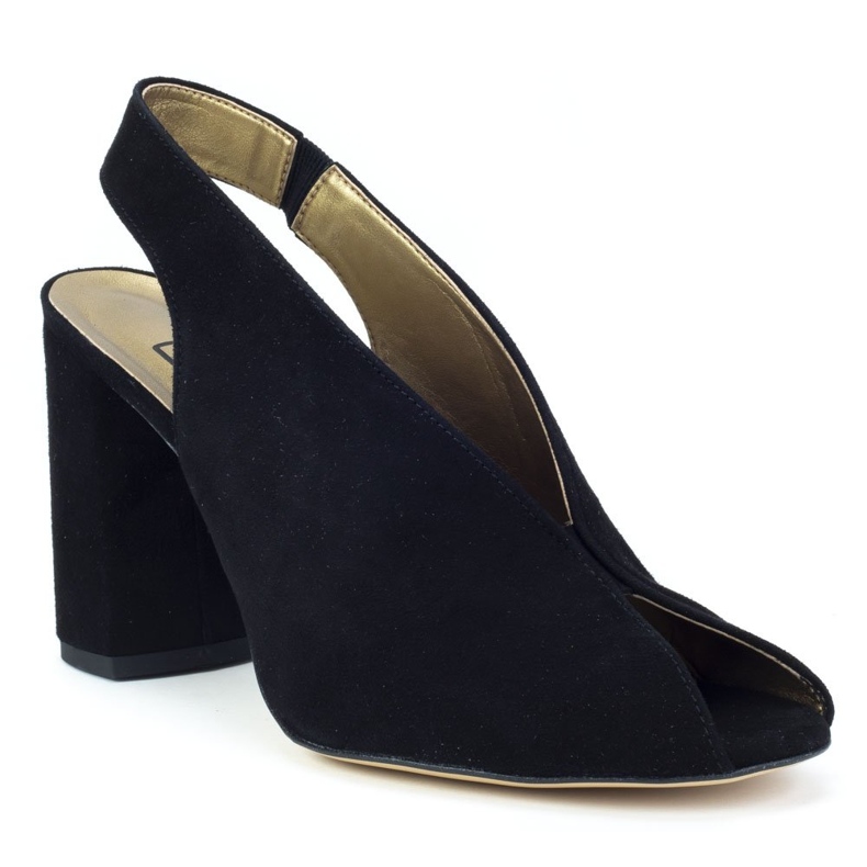 Filippo 1448 Sandales en Daim Noir 1