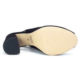Filippo 1448 Sandales en Daim Noir le noir 5