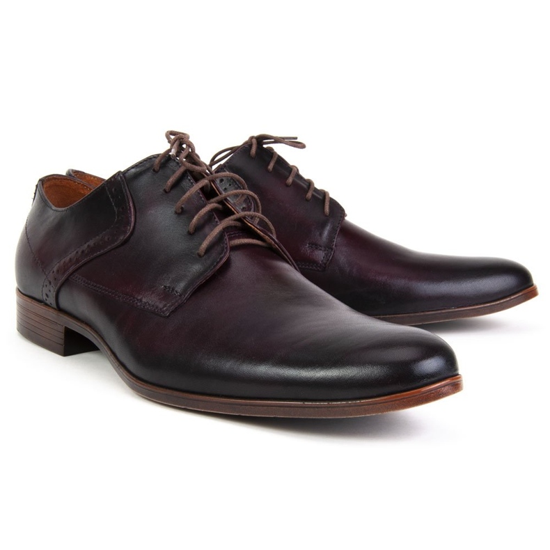 Chaussures Filippo 334-704 Bordo rouge 2