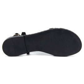 Sandales Filippo 1453N daim noir le noir 4