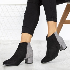 Bottes Filippo DBT936/19 Bk Gr noires et grises le noir 1