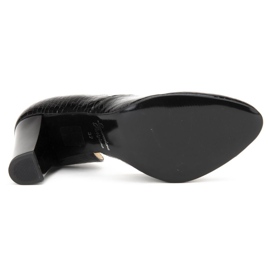 Filippo F280 Escarpins Croco Noir le noir 4