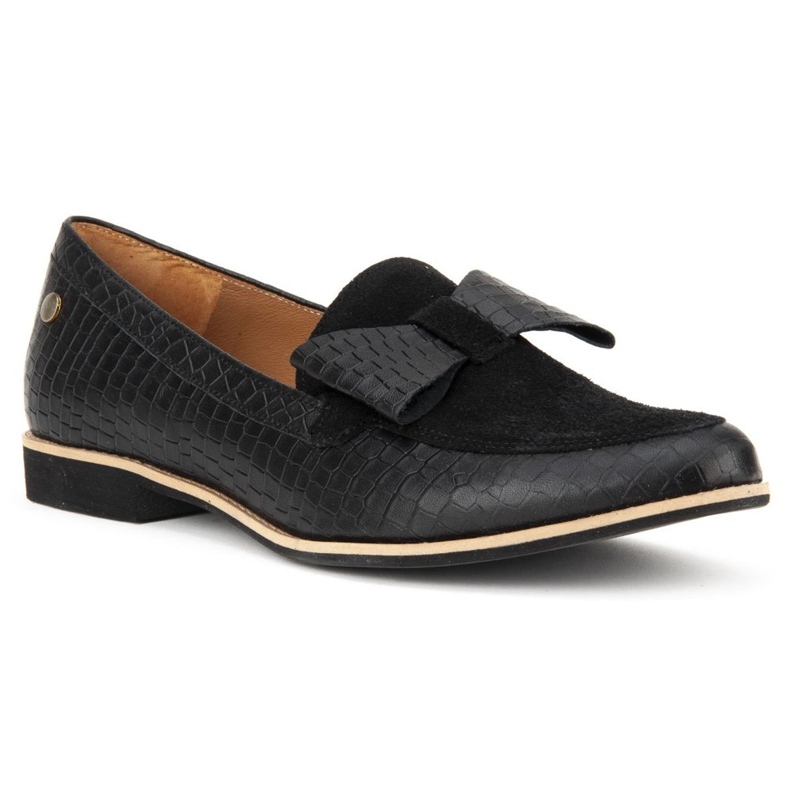 Filippo 04099-61 / 00-1 Chaussures Croco Noir le noir 1