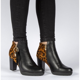 Bottes Filippo DBT1007/19 Bk Br Noir Marron brun 2