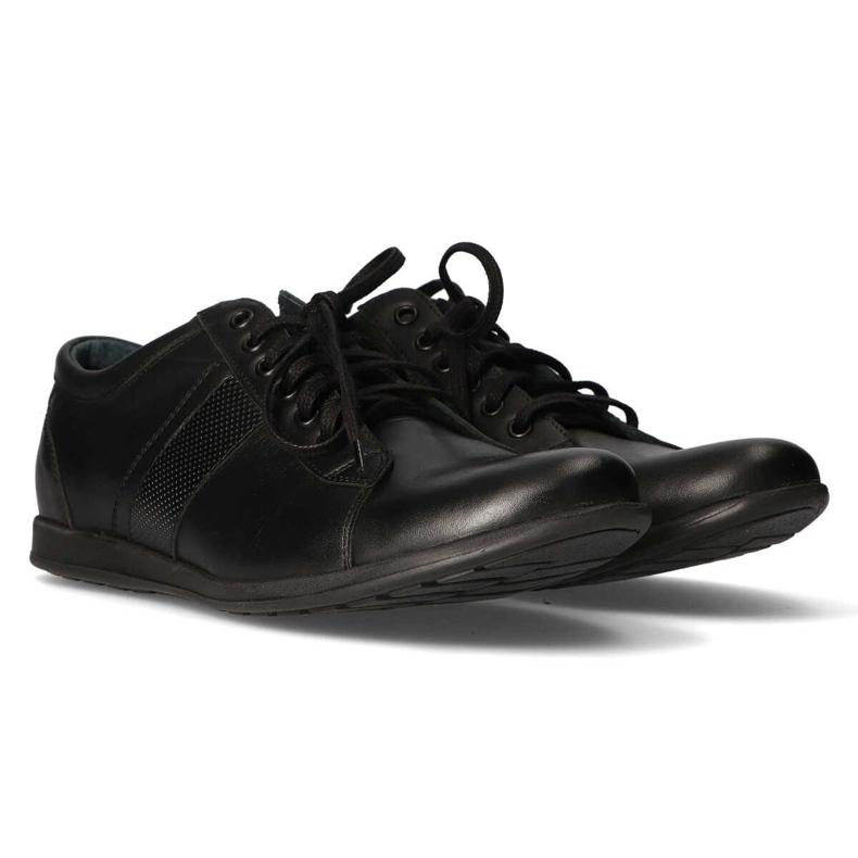 Chaussures en cuir Filippo 2063 noir 2