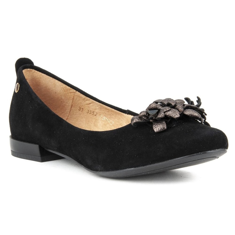 Filippo 03552-62 / 00-5 ballerines Noir plus Cuivre le noir 1 Filippo 03552-62 / 00-5 ballerines Noir plus Cuivre le noir 1