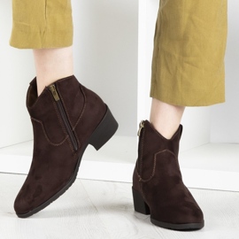 Bottes Filippo DBT1046/19 Dbr marron foncé beige brun 3