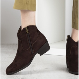 Bottes Filippo DBT1046/19 Dbr marron foncé beige brun 4