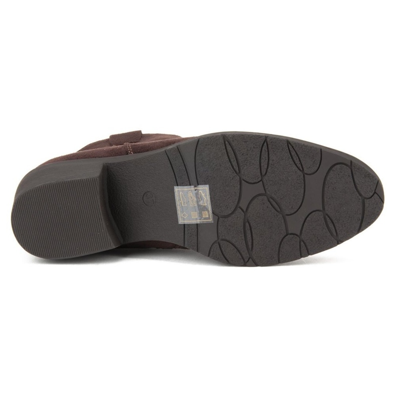 Bottes Filippo DBT1046/19 Dbr marron foncé beige brun 1