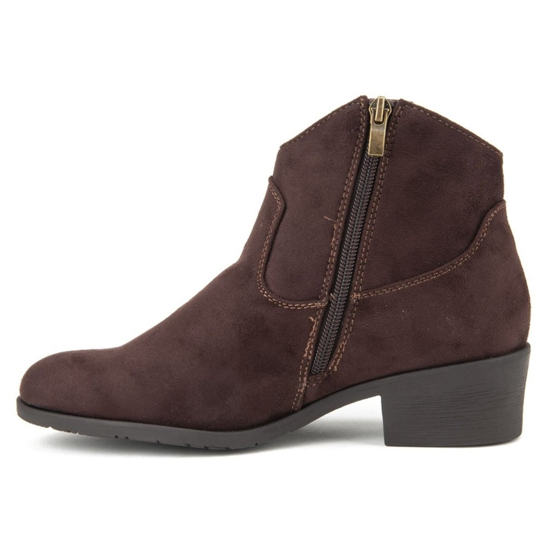 Bottes Filippo DBT1046/19 Dbr marron foncé beige brun 2