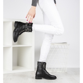 Bottines Filippo DBT1015/19 Bk noires le noir argent gris 3