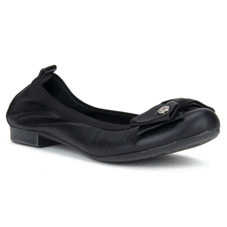Filippo 477 Ballerines Grain Noir 1