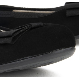 Filippo 480 Ballerines en Daim Noir le noir 4