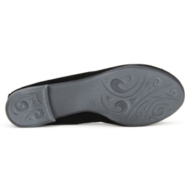 Filippo 480 Ballerines en Daim Noir le noir 5