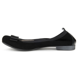 Filippo 480 Ballerines en Daim Noir le noir 6