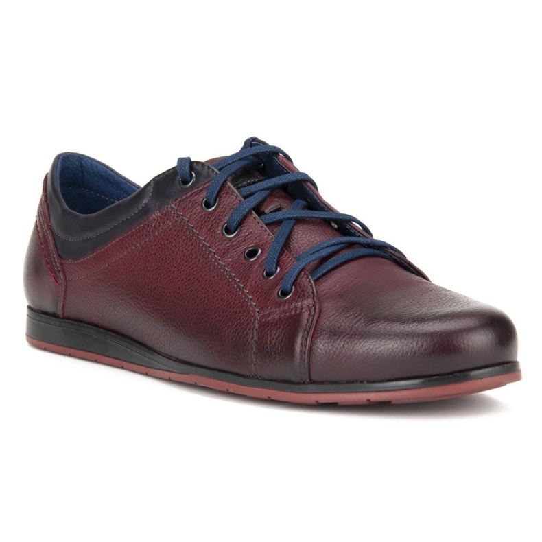 Chaussures Filippo 1655 Bordo rouge 1