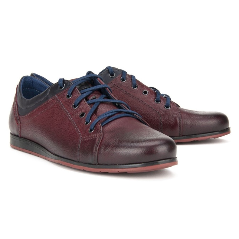 Chaussures Filippo 1655 Bordo rouge 2