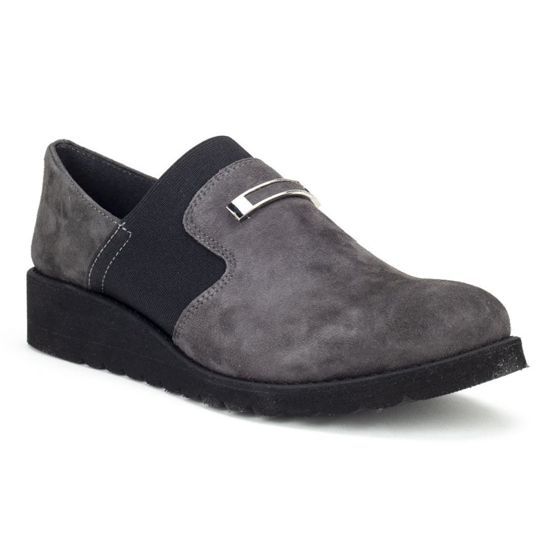 Filippo 010 Chaussures en Daim Gris 1