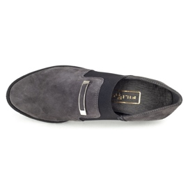 Filippo 010 Chaussures en Daim Gris 3