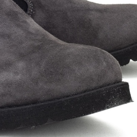 Filippo 010 Chaussures en Daim Gris 4