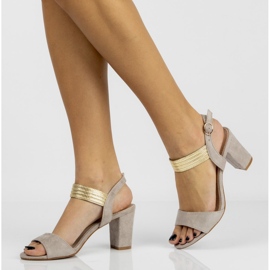 Filippo DS817 / 20 Gr Sandales grises 1