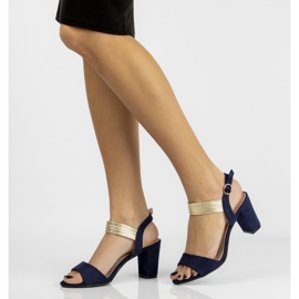 Filippo DS817/20 Nv Sandales Marine bleu marin 1